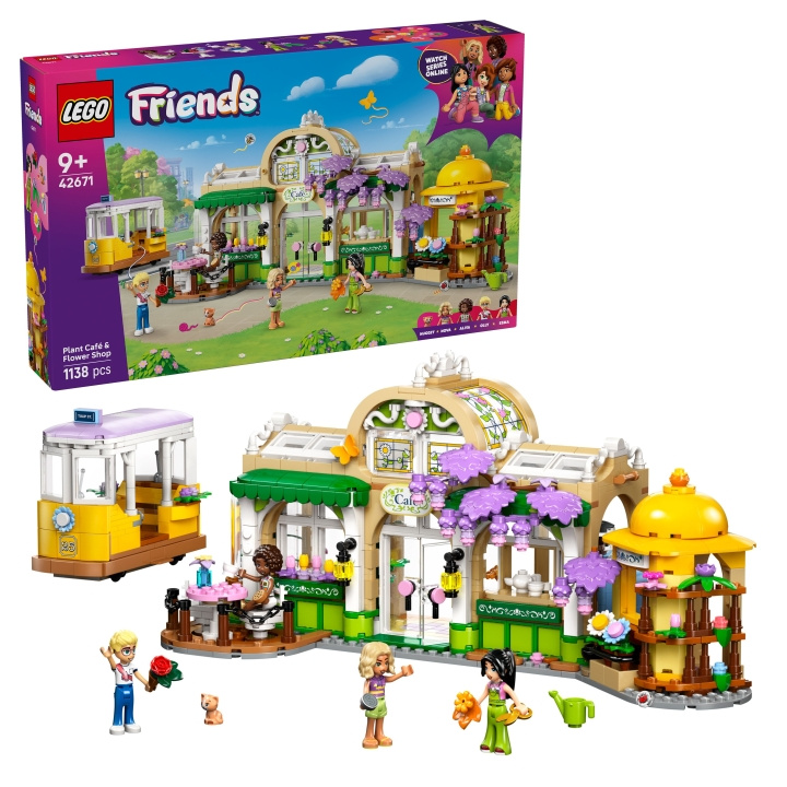 LEGO LEGO Friends - Plant Café & Flower Shop (42671) i gruppen LEKSAKER, BARN- & BABYPRODUKTER / Leksaker / Byggleksaker / Lego hos TP E-commerce Nordic AB (D27603)