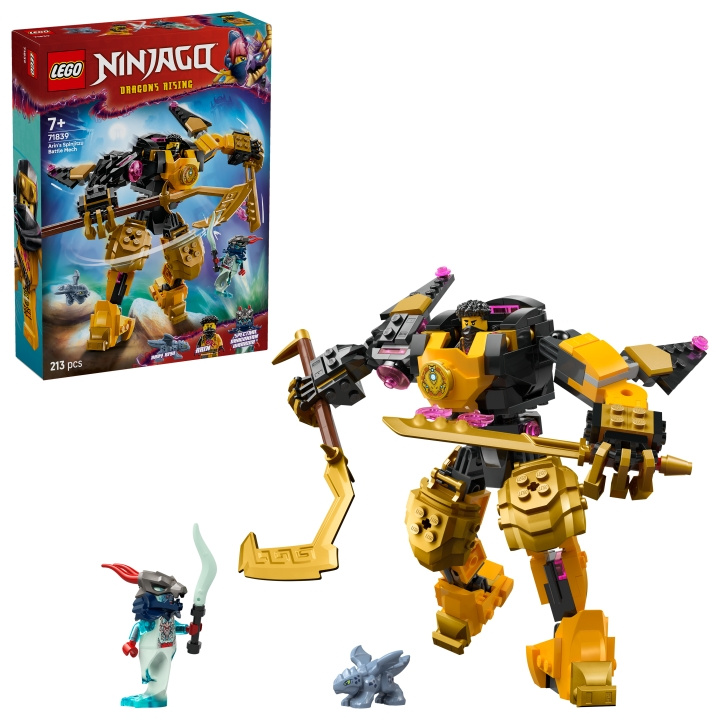 LEGO Ninjago - Arins Spinjitzu Battle Mech (71839) i gruppen LEKSAKER, BARN- & BABYPRODUKTER / Leksaker / Byggleksaker / Lego hos TP E-commerce Nordic AB (D27606)