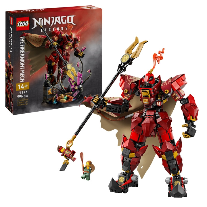 LEGO Ninjago - Eldriddaren Mech (71846) i gruppen LEKSAKER, BARN- & BABYPRODUKTER / Leksaker / Byggleksaker / Lego hos TP E-commerce Nordic AB (D27608)