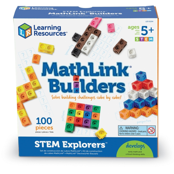 Learning Resources STEM Explorers™ MathLink®-byggare (LSP9294-SCA) i gruppen LEKSAKER, BARN- & BABYPRODUKTER / Leksaker / Lekset hos TP E-commerce Nordic AB (D27611)