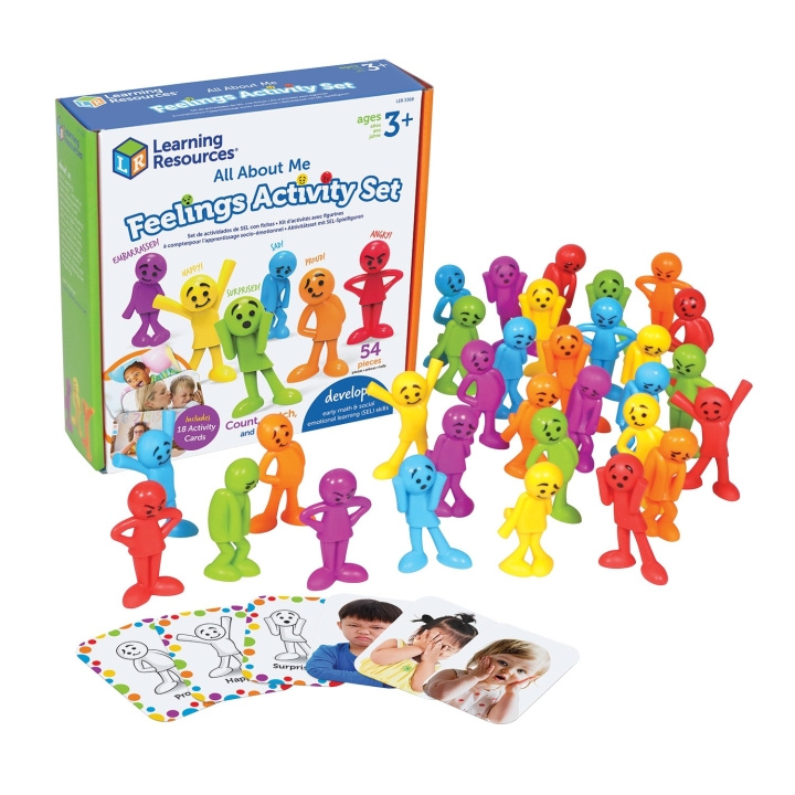 Learning Resources All About Me Feelings Activity Set (LSP3368-SCA) i gruppen LEKSAKER, BARN- & BABYPRODUKTER / Babyleksaker / Aktivitetsleksaker hos TP E-commerce Nordic AB (D27616)