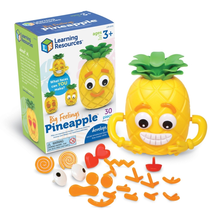 Learning Resources Big Feelings Pineapple (LSP6373-SCA) i gruppen LEKSAKER, BARN- & BABYPRODUKTER / Babyleksaker / Aktivitetsleksaker hos TP E-commerce Nordic AB (D27617)