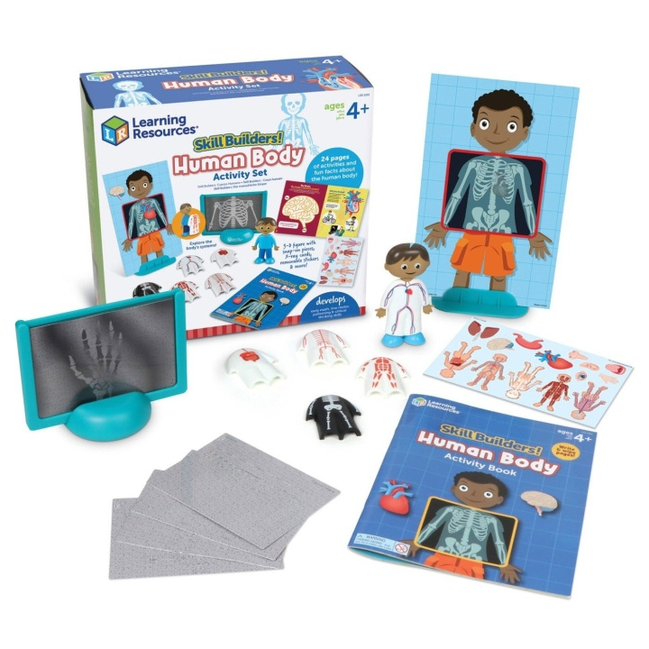 Learning Resources Färdighetsbyggare! Människokroppen (LSP1261-SCA) i gruppen LEKSAKER, BARN- & BABYPRODUKTER / Leksaker / Lekset hos TP E-commerce Nordic AB (D27620)