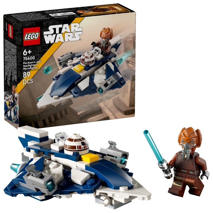 LEGO Star Wars TM - Plo Koons Jedi Starfighter™ Microfighter (75400) i gruppen LEKSAKER, BARN- & BABYPRODUKTER / Leksaker / Byggleksaker / Lego hos TP E-commerce Nordic AB (D27649)