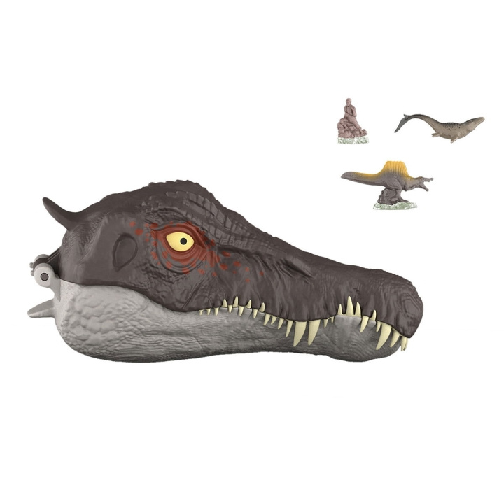 Jurassic World Rebirth Micro Compact - Spinosaurus i gruppen LEKSAKER, BARN- & BABYPRODUKTER / Leksaker / Figurer, Miniatyrer & tillbehör hos TP E-commerce Nordic AB (D27653)