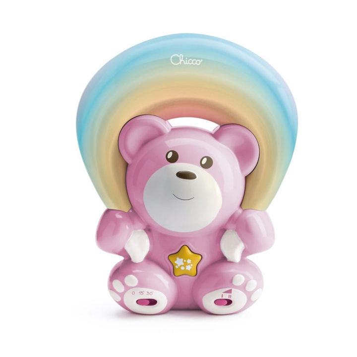 Chicco Regnbågsbjörn rosa (300-00010474100000) i gruppen LEKSAKER, BARN- & BABYPRODUKTER / Barnrum / Barnlampor hos TP E-commerce Nordic AB (D27670)