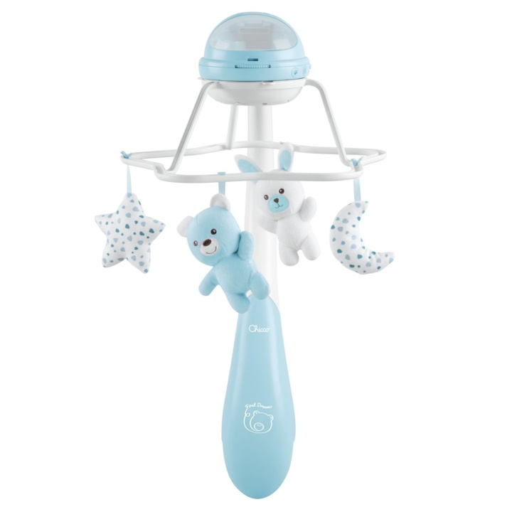 Chicco Rainbow spjälsängsmobil ljusblå (300-00011041200000) i gruppen LEKSAKER, BARN- & BABYPRODUKTER / Babyleksaker / Aktivitetsleksaker hos TP E-commerce Nordic AB (D27674)