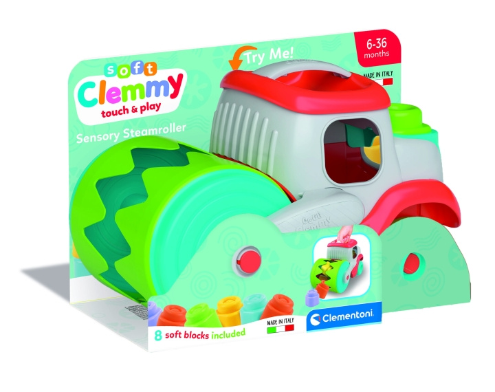 Clementoni Sensory Brick Eater (I-17495) i gruppen LEKSAKER, BARN- & BABYPRODUKTER / Leksaker / Övriga leksaker hos TP E-commerce Nordic AB (D27688)