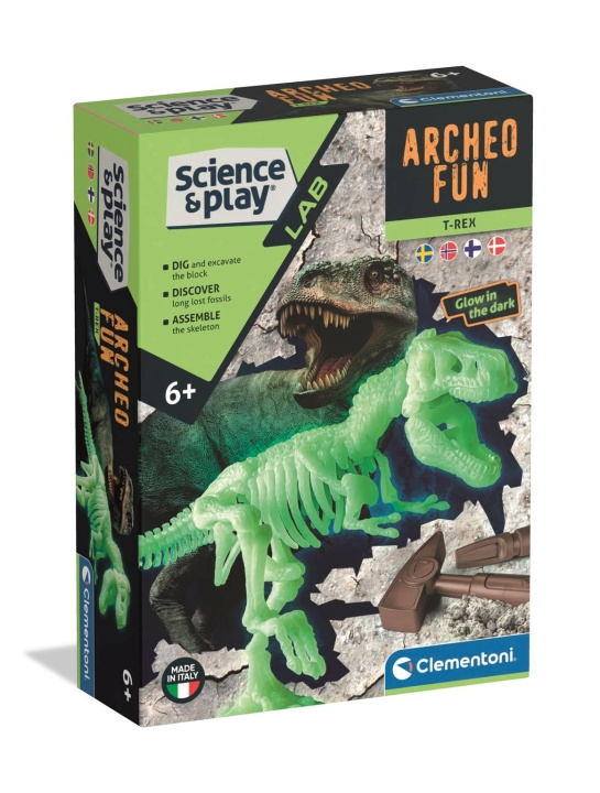 Clementoni T-Rex (I-78848) i gruppen LEKSAKER, BARN- & BABYPRODUKTER / Leksaker / Pyssel hos TP E-commerce Nordic AB (D27695)