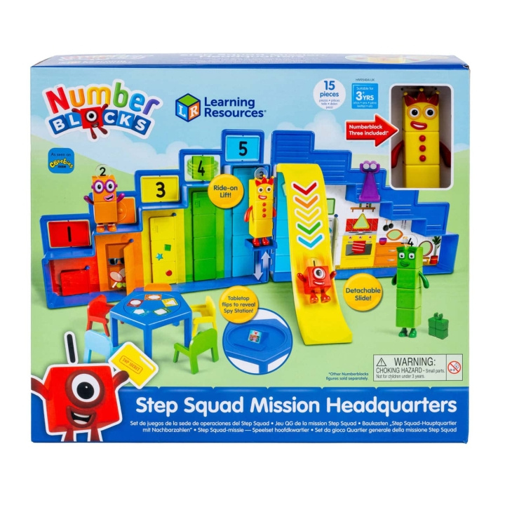 Learning Resources Numberblocks Step Squad Mission Headquarters (HM95404-SCA) i gruppen LEKSAKER, BARN- & BABYPRODUKTER / Leksaker / Byggleksaker / Byggklossar & övriga byggleksaker hos TP E-commerce Nordic AB (D27706)