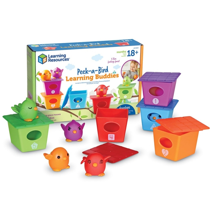 Learning Resources Peek-a-Bird Learning Buddies (LSP6812-SCA) i gruppen LEKSAKER, BARN- & BABYPRODUKTER / Babyleksaker / Aktivitetsleksaker hos TP E-commerce Nordic AB (D27708)