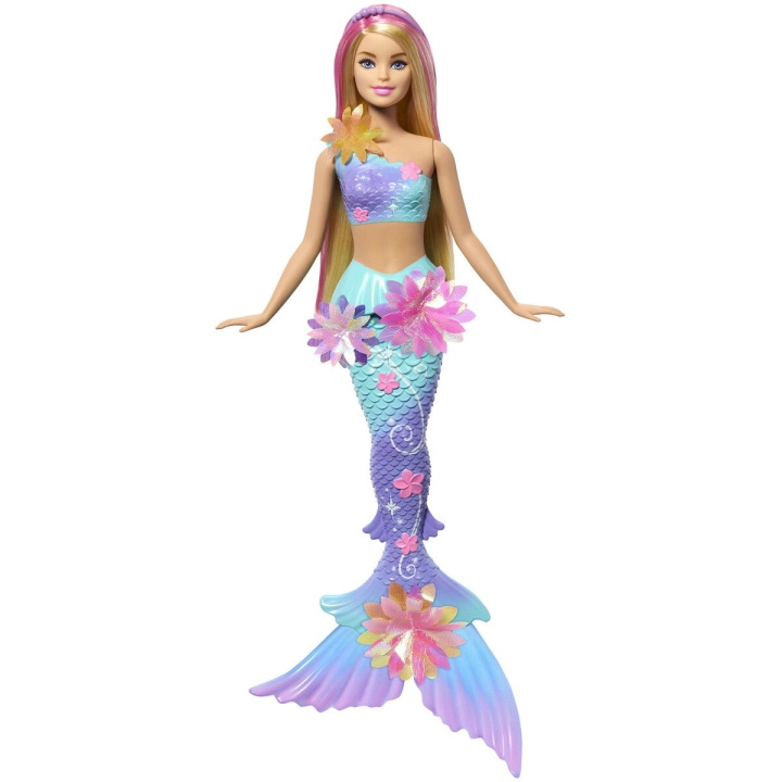 Barbie Vit sjöjungfrudocka med blommande magi (JDM72) i gruppen LEKSAKER, BARN- & BABYPRODUKTER / Leksaker / Dockor & Tillbehör hos TP E-commerce Nordic AB (D27714)