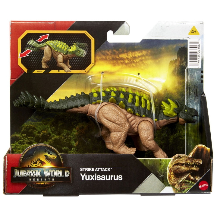 Jurassic World Rebirth Strike Attack - Yuxisaurus i gruppen LEKSAKER, BARN- & BABYPRODUKTER / Leksaker / Figurer, Miniatyrer & tillbehör hos TP E-commerce Nordic AB (D27730)