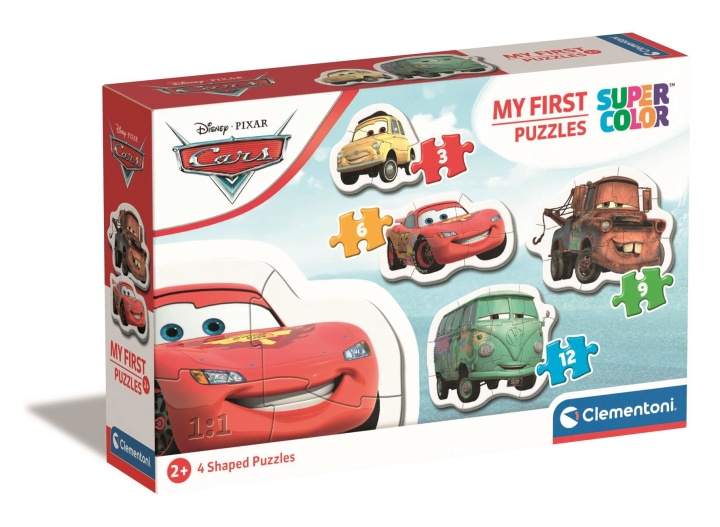 Clementoni Mitt första pussel 3-6-9-12 bitar - Disney Cars (20804) i gruppen LEKSAKER, BARN- & BABYPRODUKTER / Leksaker / Pyssel hos TP E-commerce Nordic AB (D27733)