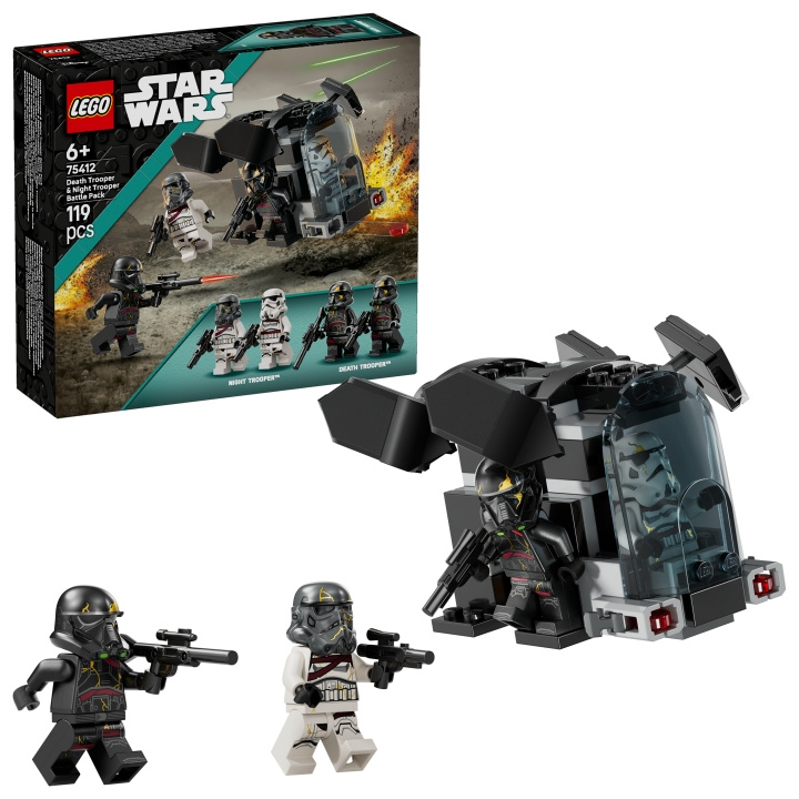 LEGO Star Wars TM - Death Trooper & Night Trooper Battle Pack (75412) i gruppen LEKSAKER, BARN- & BABYPRODUKTER / Leksaker / Byggleksaker / Lego hos TP E-commerce Nordic AB (D27739)