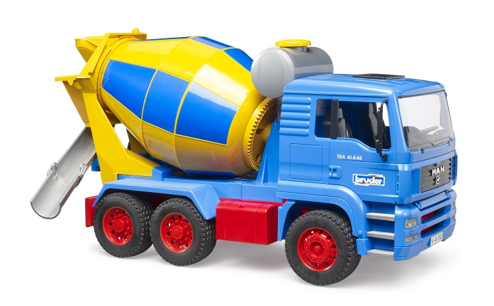 Bruder MAN TGA lastbil med betongblandare (01063) i gruppen LEKSAKER, BARN- & BABYPRODUKTER / Leksaker / Leksaksbilar & andra fordon hos TP E-commerce Nordic AB (D27742)