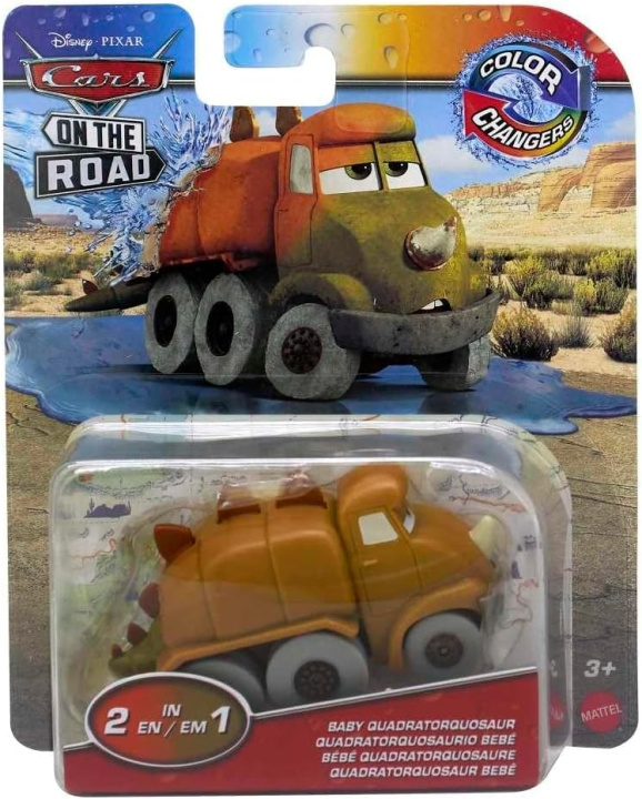 Disney Cars - Color Changers - Baby Quadratorquosaur (HDM68) i gruppen LEKSAKER, BARN- & BABYPRODUKTER / Leksaker / Leksaksbilar & andra fordon hos TP E-commerce Nordic AB (D27753)