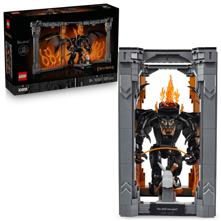 LEGO Ikoner - Sagan om ringen: Balrog™ Bokhylla (10367) i gruppen LEKSAKER, BARN- & BABYPRODUKTER / Leksaker / Byggleksaker / Lego hos TP E-commerce Nordic AB (D27755)