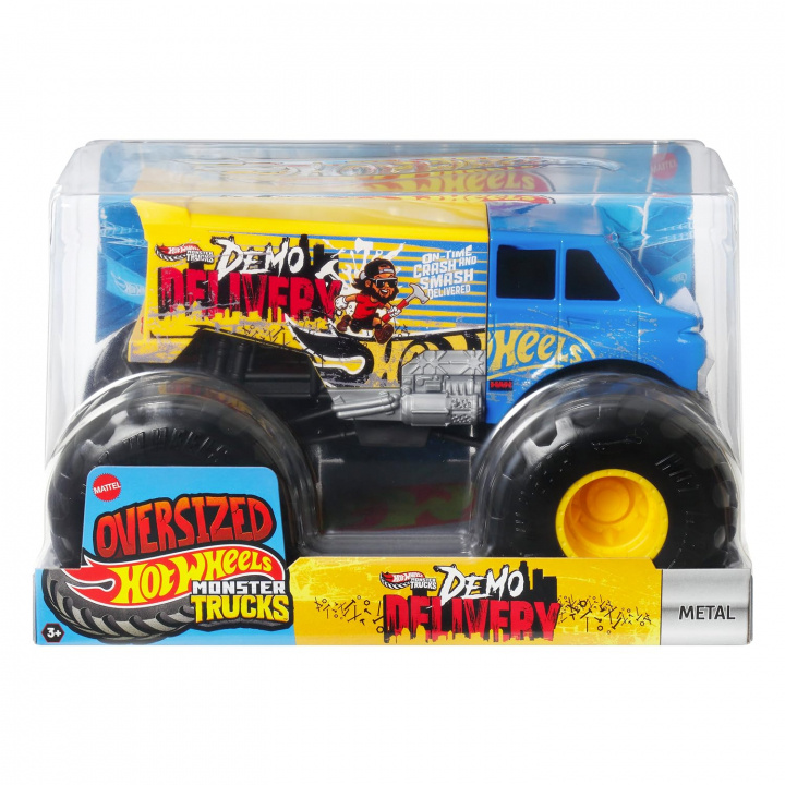 Hot Wheels Monster Trucks 1:24 Die-Cast - Demo Leverans i gruppen LEKSAKER, BARN- & BABYPRODUKTER / Leksaker / Leksaksbilar & andra fordon hos TP E-commerce Nordic AB (D27756)