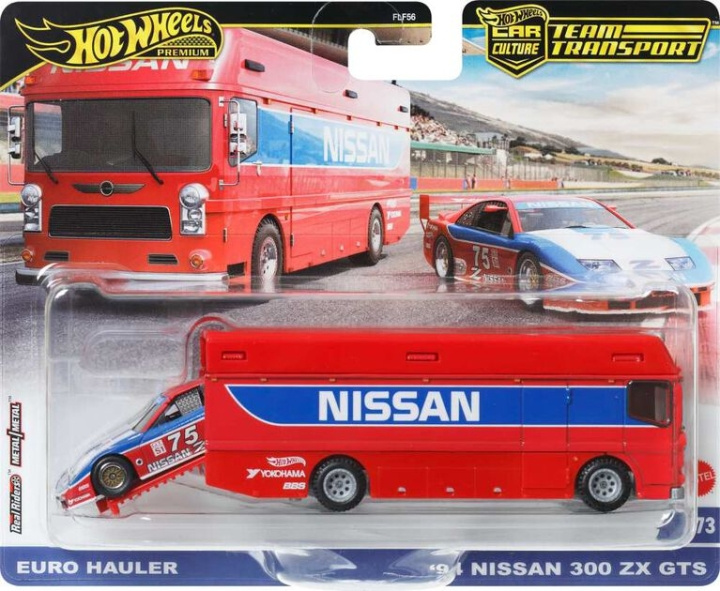 Hot Wheels Team Transport Truck & Race Car, Gift for Racing Collectors (FLF56) i gruppen LEKSAKER, BARN- & BABYPRODUKTER / Leksaker / Leksaksbilar & andra fordon hos TP E-commerce Nordic AB (D27762)