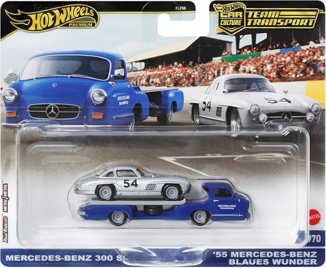 Hot Wheels Team Transport Culture Die-cast bilar, Mercedes-Benz (HVR48) i gruppen LEKSAKER, BARN- & BABYPRODUKTER / Leksaker / Leksaksbilar & andra fordon hos TP E-commerce Nordic AB (D27764)