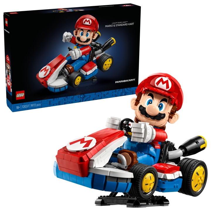 LEGO Super Mario - Mario Kart™: Mario & Standard Kart (72037) i gruppen LEKSAKER, BARN- & BABYPRODUKTER / Leksaker / Byggleksaker / Lego hos TP E-commerce Nordic AB (D27789)