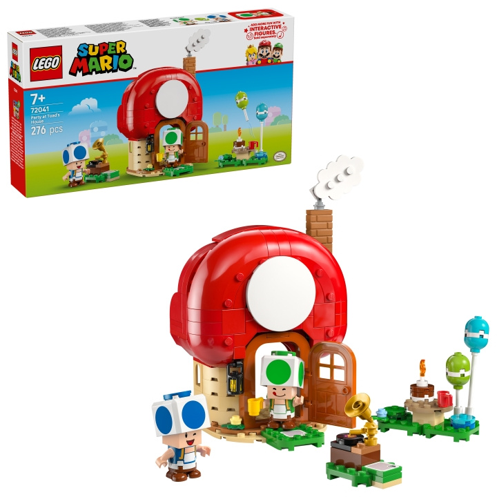 LEGO Super Mario - Party i Toads hus (72041) i gruppen LEKSAKER, BARN- & BABYPRODUKTER / Leksaker / Byggleksaker / Lego hos TP E-commerce Nordic AB (D27804)
