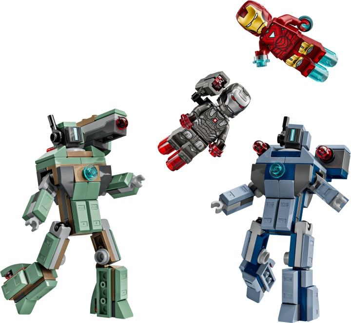 LEGO Superhjältar - Iron Man & War Machine mot Hammer Drones (76320) i gruppen LEKSAKER, BARN- & BABYPRODUKTER / Leksaker / Byggleksaker / Lego hos TP E-commerce Nordic AB (D27809)