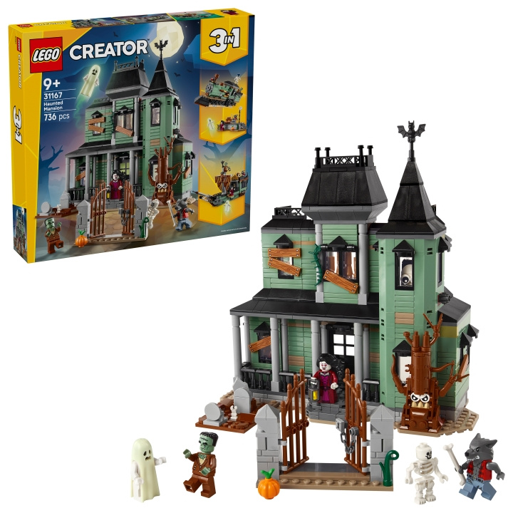 LEGO LEGO Creator - Haunted Mansion (31167) i gruppen LEKSAKER, BARN- & BABYPRODUKTER / Leksaker / Byggleksaker / Lego hos TP E-commerce Nordic AB (D27813)