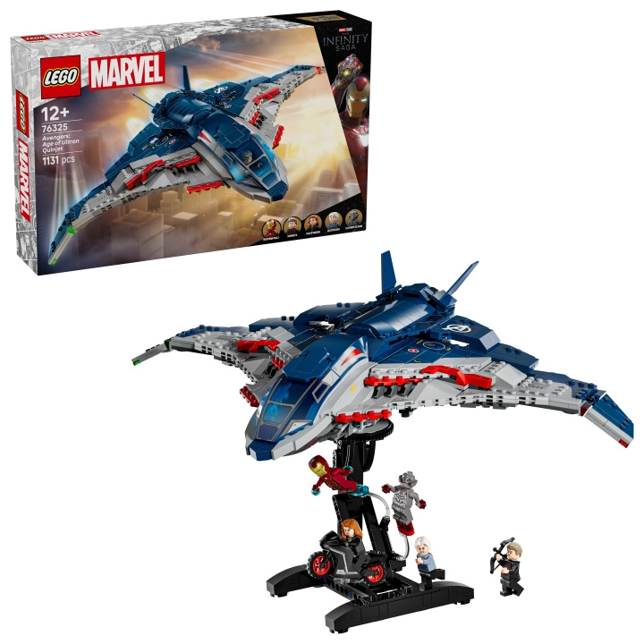 LEGO Superhjältar - Avengers: Age of Ultron Quinjet (76325) i gruppen LEKSAKER, BARN- & BABYPRODUKTER / Leksaker / Byggleksaker / Lego hos TP E-commerce Nordic AB (D27824)