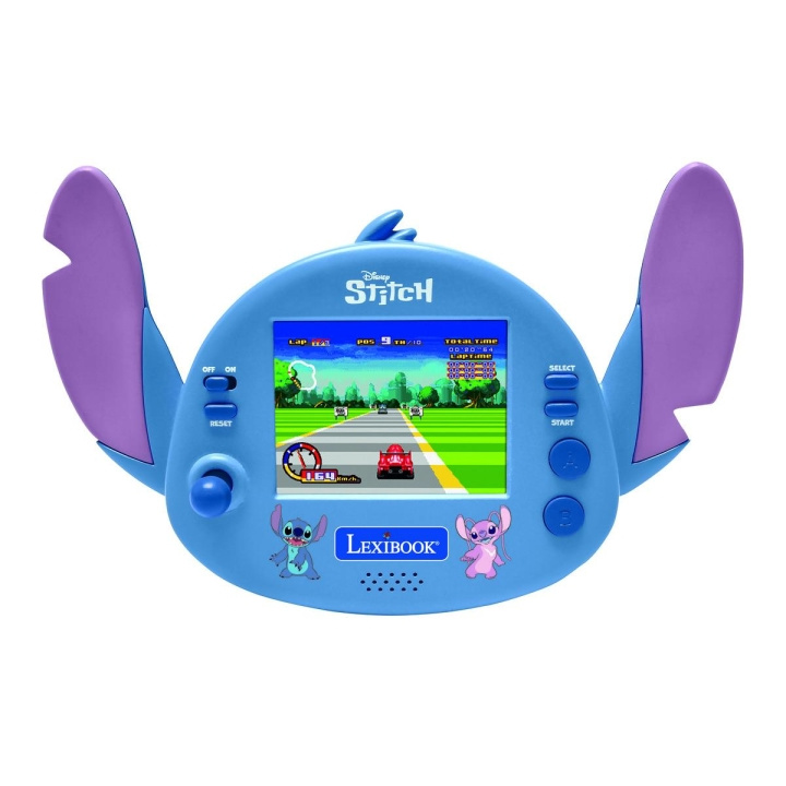 Lexibook Disney Stitch Cyber Arcade Motion®-konsol (JL3180D) i gruppen LEKSAKER, BARN- & BABYPRODUKTER / Leksaker / Övriga leksaker hos TP E-commerce Nordic AB (D27826)