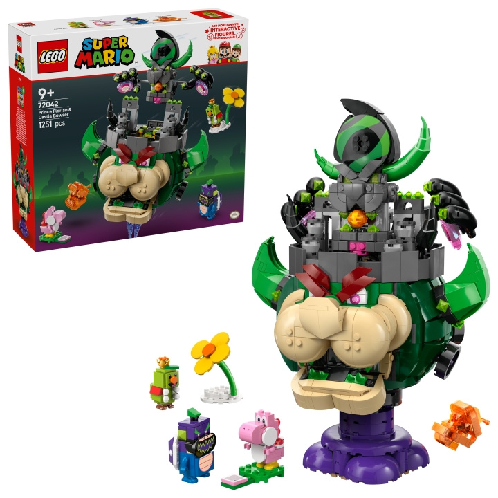 LEGO Super Mario - Prins Florian och slottet Bowser (72042) i gruppen LEKSAKER, BARN- & BABYPRODUKTER / Leksaker / Byggleksaker / Lego hos TP E-commerce Nordic AB (D27827)