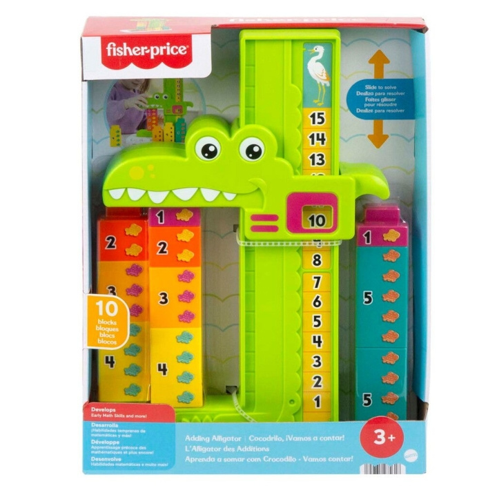Fisher-Price Lägga till alligator (JCT13) i gruppen LEKSAKER, BARN- & BABYPRODUKTER / Leksaker / Lekset hos TP E-commerce Nordic AB (D27844)