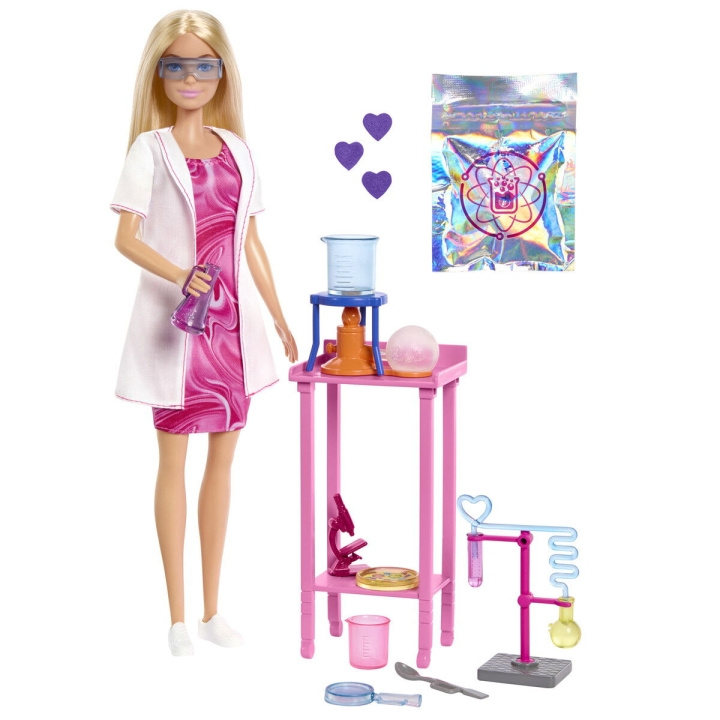 Barbie Karriär Deluxe vetenskapsman set (JCR70) i gruppen LEKSAKER, BARN- & BABYPRODUKTER / Leksaker / Dockor & Tillbehör hos TP E-commerce Nordic AB (D27850)