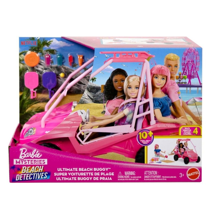 Barbie Mysteries strandbuggy (JFV68) i gruppen LEKSAKER, BARN- & BABYPRODUKTER / Leksaker / Dockor & Tillbehör hos TP E-commerce Nordic AB (D27856)