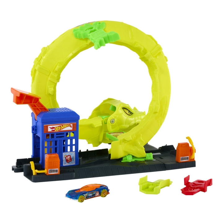 Hot Wheels City Snake Strike Attack (JBM63) i gruppen LEKSAKER, BARN- & BABYPRODUKTER / Leksaker / Leksaksbilar & andra fordon hos TP E-commerce Nordic AB (D27860)