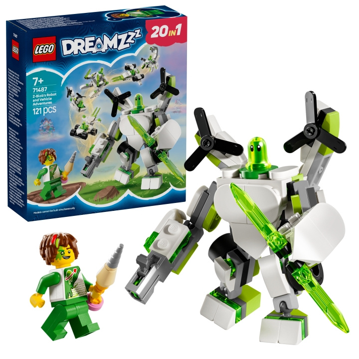 LEGO DREAMZzz - Z-Blobs robot- och fordonsäventyr (71487) i gruppen LEKSAKER, BARN- & BABYPRODUKTER / Leksaker / Byggleksaker / Lego hos TP E-commerce Nordic AB (D27871)