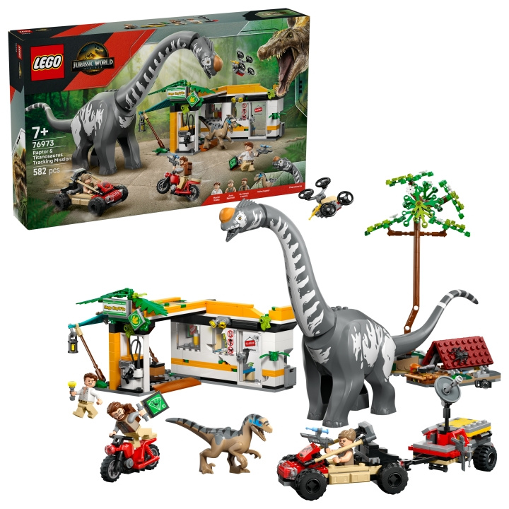 LEGO Raptor & Titanosaurus Tracking Mission (6526384) i gruppen LEKSAKER, BARN- & BABYPRODUKTER / Leksaker / Byggleksaker / Lego hos TP E-commerce Nordic AB (D27872)
