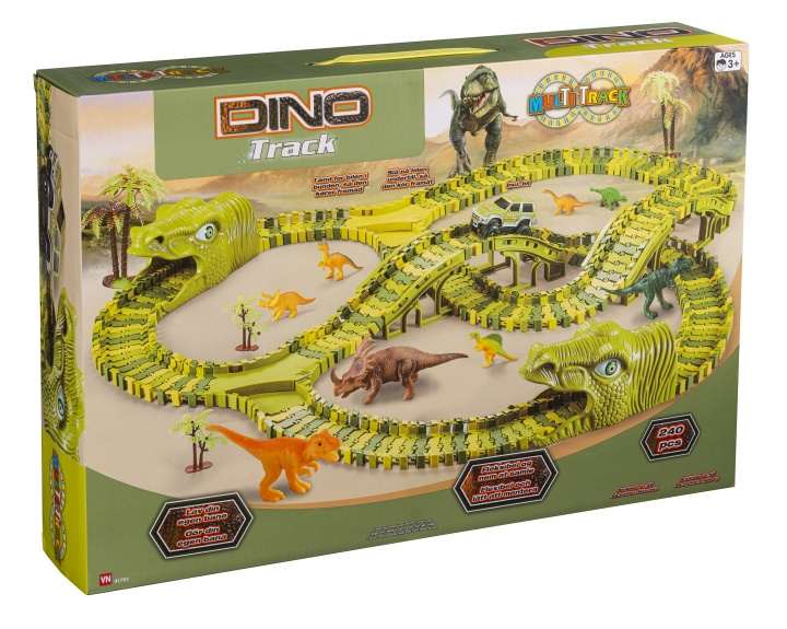 Dino Multitrack 240 st (41763) i gruppen LEKSAKER, BARN- & BABYPRODUKTER / Leksaker / Leksaksbilar & andra fordon hos TP E-commerce Nordic AB (D27878)