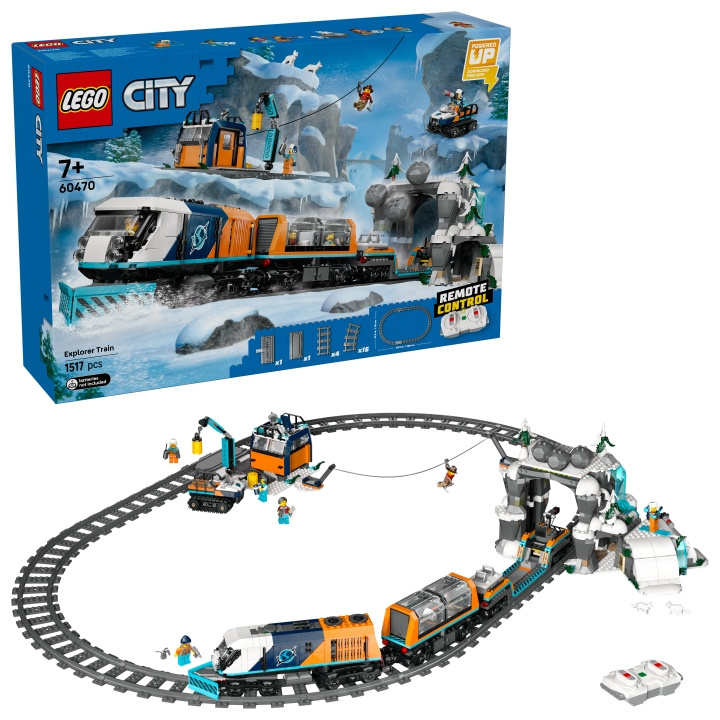 LEGO LEGO City - Explorers Arctic Polar Express Train (60470) | LEKSAKER, BARN- & BABYPRODUKTER - Leksaker - Byggleksaker - Lego | GameStuff