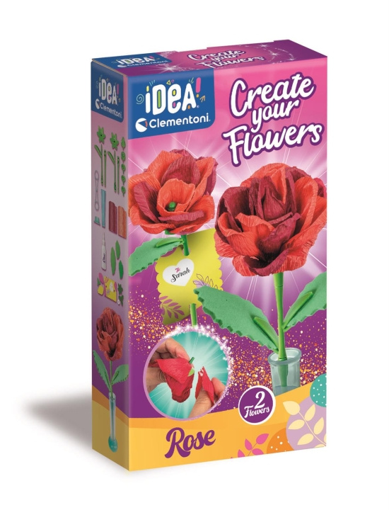 Clementoni Liten doftande blomma - ros (I-18168) i gruppen LEKSAKER, BARN- & BABYPRODUKTER / Leksaker / Pyssel hos TP E-commerce Nordic AB (D27926)