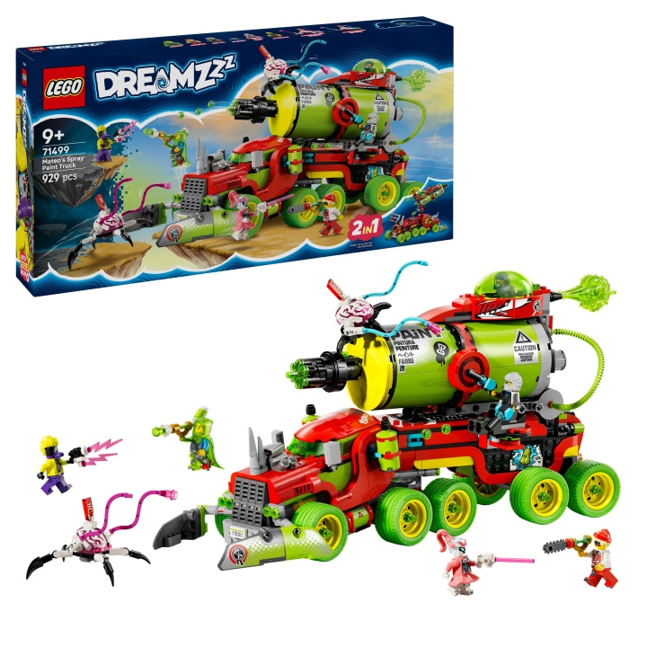 LEGO DREAMZzz - Mateos sprutmålningsbil (71499) i gruppen LEKSAKER, BARN- & BABYPRODUKTER / Leksaker / Byggleksaker / Lego hos TP E-commerce Nordic AB (D27933)
