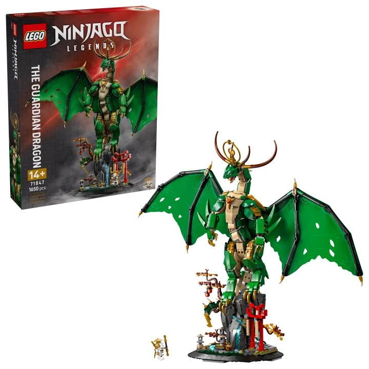 LEGO Ninjago - Den väktande draken (71847) i gruppen LEKSAKER, BARN- & BABYPRODUKTER / Leksaker / Byggleksaker / Lego hos TP E-commerce Nordic AB (D27938)