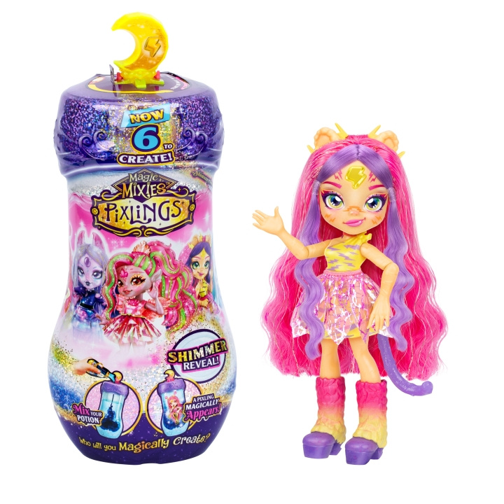 Magic Mixies Pixlings skimmeruniversum docka Tiggz - (30584) i gruppen LEKSAKER, BARN- & BABYPRODUKTER / Leksaker / Figurer, Miniatyrer & tillbehör hos TP E-commerce Nordic AB (D27943)