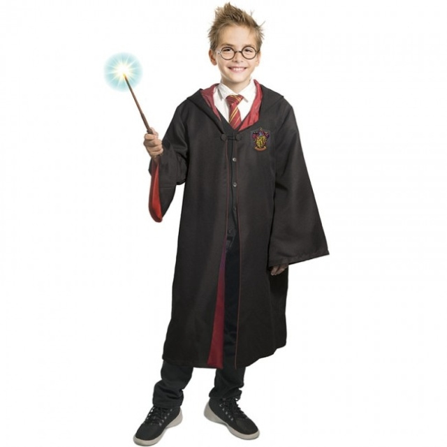 Ciao Kostym Deluxe med trollstav - Harry Potter (110 - 124 cm) (11743.7-9) i gruppen LEKSAKER, BARN- & BABYPRODUKTER / Leksaker / Maskeradkläder hos TP E-commerce Nordic AB (D27955)