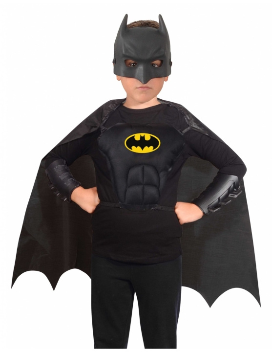 Ciao Kostym - Batman (110 - 135 cm) (20092) i gruppen LEKSAKER, BARN- & BABYPRODUKTER / Leksaker / Maskeradkläder hos TP E-commerce Nordic AB (D27957)