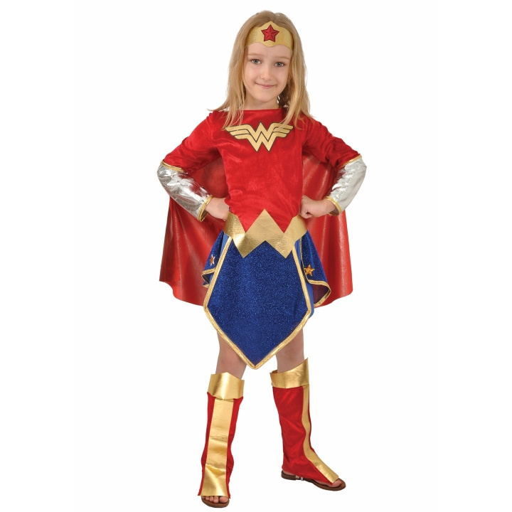 Ciao Kostym - Wonder Woman (135 cm) (11677.10-12) i gruppen LEKSAKER, BARN- & BABYPRODUKTER / Leksaker / Maskeradkläder hos TP E-commerce Nordic AB (D27969)