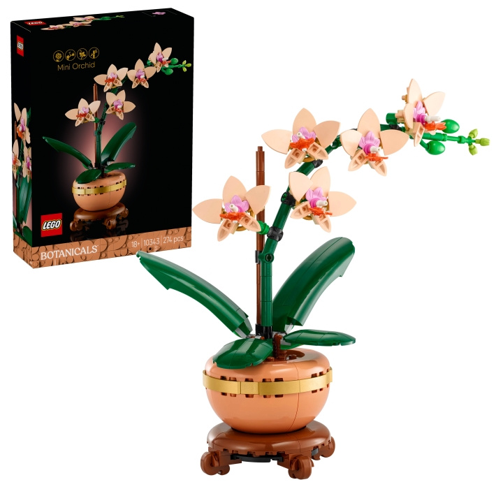 LEGO Botaniska växter - Mini orkidé (10343) i gruppen LEKSAKER, BARN- & BABYPRODUKTER / Leksaker / Byggleksaker / Lego hos TP E-commerce Nordic AB (D28009)