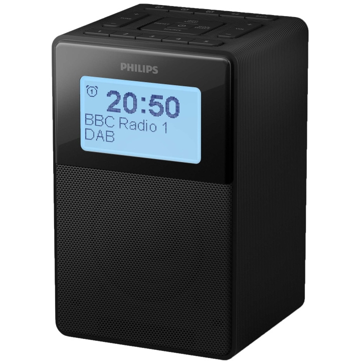 Philips Radio DAB+/FM Bluetooth TAR5100/10 Svart i gruppen HEMELEKTRONIK / Ljud & Bild / Hemmabio, HiFi & Bärbart / Radio & Väckarklockor / Radio hos TP E-commerce Nordic AB (D28021)