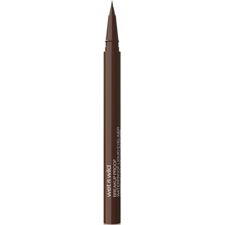 Wet n Wild Breakup Proof Liquid Eyeliner Brown i gruppen SKÖNHET & HÄLSA / Makeup / Ögon & Ögonbryn / Eyeliner / Kajal hos TP E-commerce Nordic AB (D28073)